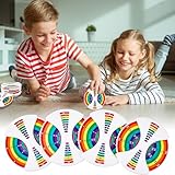 2 Stück Mathe Fidget Spinner Rechenwirbel Mathe Fakten Lernspielzeug Montessori Fidget Spinner Rechnen Interaktive zum Lernen Addition, Subtraktion, Multiplikation und Division