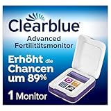 Clearblue Kinderwunsch Fertilitätsmonitor, Ovulationstest / Fruchtbarkeitstest für Frauen, 1 Touchscreen-Monitor, Zykluscomputer Eisprung, 89% erhöhte Chance schwanger zu werden