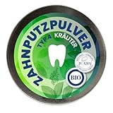 SCHETTLERs Bio-Zahnpulver Typ 4 – 20g Schraubdose Salzfrei & Natürlich - Mit Heilkreide & Bio-Pflanzenpulver - Zero Waste