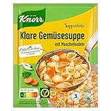 Knorr Suppenliebe Gemüsesuppe mit Muschelnudeln 750ml Beutel