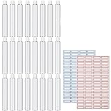 Lapyyne Leere Farbtuben, Aluminium-Farbtuben, Farbtuben 20 Ml, zum Herstellen Von Farbe und zum Aufbewahren Von Farbresten, Acrylöl