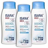 3 er PACK ISANA Med Duschgel PH5 Hautneutral 3 x 250 ml
