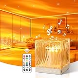 LED Sternenhimmel Projektor White Noise Machine Baby mit 18 Farben Einschlafhilfe erwachsene 15 Schlafmusik Box, Weißes Rauschen Baby Fernbedienung Timer Nachttischlampe Zimmer Deko Nachtlicht Kinder