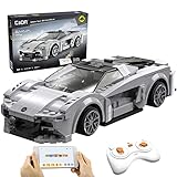 CaDA Ferngesteuertes Klemmbausteine Auto - Dual Control 308Pcs Lotus License C51071W RC Set - STEM Spielzeug Ab 2 Jahre