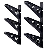 4boarder SKIBLE Wand-Halter Wand-Halterung für Ski | Longboard | Skateboard | Snowboard | Pennyboard | Hoverboard | Wakeboard | E-Elektro-Longboard | Angel | Angelruten | Surfskate