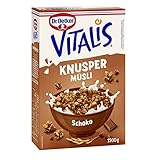 Dr. Oetker Vitalis Knuspermüsli Schoko, 1.500 g Großpackung Knuspermüsli mit Vollmilchschokolade