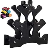 Hantelständer Kleiner Hantelständer Tragbarer Hantelständerhalter Abnehmbarer Hantelständer Gymnastik Hantelständer Gewicht Hantelbaum 3 Etagen für Zuhause Fitnessstudio Yoga Studio Büro für Zuhause