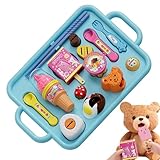 Spielzeug-Essensset,Kostüm-Zubehör Für Kinder Rollenspiele - -Fütterungsspielzeug Set - Für Vorschulkinder Kindergarten Kindertagesstätten Klassenzimmer Rollenspiele Spielzimmer Aktivitäten Geburtstag