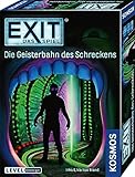KOSMOS 697907 EXIT - Das Spiel - Die Geisterbahn des Schreckens, Level: Einsteiger, Escape Room Spiel, EXIT Game für 1 bis 4 Spieler ab 10 Jahre, EIN einmaliges Gesellschaftsspiel
