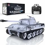 TOUCAN RC HOBBY 1/16 Henglong Snow 7.0 Customized Panther RTR RC Tank 3819 Metal Tracks Wheels