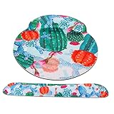 Uonlytech 1 Satz Armbandanzug Unterlage Handgelenk Tastatur Mauspads für Computer groß ausruhen -Pads Desktop-Pad Mauspad für Computer Handgelenkauflage für die Tastatur Schwamm Grün