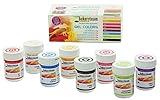 bakeryteam Gel Lebensmittelfarben für Fondant Marzipan Cupcake Sahne Kuchen Torte Eis Farben Set (8 x 35g)