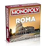 Winning Moves Monopoly Rome City Brettspiele Erwachsene Brettspiele Brettspiele Kinder Brettspiele für 2 2 bis 6 Personen ab 8 Jahren