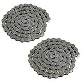 2 Stück Ersatzzubehör für die automatische Eier-Inkubatorkette, hochwertige, langlebige Brutausrüstung, passend für Geflügelfarmen, Eisenmaterial, 100,5 cm Länge