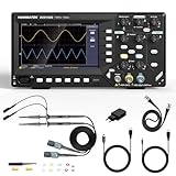 HANMATEK 2 in1 DOS1102S Digitales Speicheroszilloskop mit integriertem Wellenformgenerator, 110MHz Bandbreite, 2 × 500MSa/s Abtastrate, Zweikanal