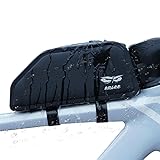 Taximi Fahrrad Rahmentasche 1,5 Liter 100% Wasserdicht Fahrradtasche Rahmen– Schmales Oberrohr & Lenker Design für Gravel Bike, MTB, Rennrad – Schnellmontage mit Klettsystem & Anti-Rutsch