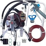 Zenthril Surge WF – Airless-Farbspritzgerät 1800W | 20 MPa Druck | 2,0 L/min | 0,019' Düse | Für Wand-, Decken- & Fassadenfarbe | Hydrodynamisch | EasyPerformance-Serie