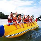 Aufblasbares Bananenboot zum Wasserschleppen – langlebige Outdoor-Unterhaltungsausrüstung für alle Altersgruppen, perfekt für Meer, See und Pool-Abenteuer