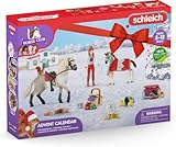 schleich 98643 Adventskalender Farm World 2022, für Kinder ab 3 Jahren, für Bauernhof-Fans mit einer menschlichen Spielfigur, Tieren und einer Menge Zubehör