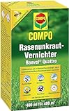 COMPO Rasenunkraut-Vernichter Banvel Quattro, Bekämpfung von schwerbekämpfbaren Unkräutern im Rasen, Konzentrat, 400 ml (400 m²)
