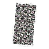 Fenteer 3D-Sichtschutz-Fensterfolie, UV-blockierend, schmücken, wasserfest, Nicht klebend, Glas-Aufkleber, statisch haftend, gefärbt für, Stil Q