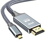 SNOWKIDS Micro HDMI Kable 1.8m, Type Micro HDMI auf HDMI Kabel mit Ethernet,4K Ultra HD,3D,Full HD,1080p,HDR,ARC,Highspeed HDMI D auf HDMI A Kabel 2meters kompatibel mit HDMI standard 2.0a/b,2.0,1.4a