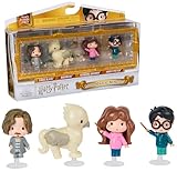 Wizarding World Harry Potter Micro Magical Moments Sammelfiguren Geschenkset 'Der Gefangene von Azkaban' mit Harry, Hermine, Sirius Black, Seidenschnabel & Setzkasten, ab 6 Jahren, Fanartikel