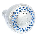 Veemoon 1Stück Kreativer Sprüh Duschkopf für Badezimmer Hochdruck Duschspritze Einfach zu Installieren Hochwertigem für Gleichmäßigen Wasserfluss und Komfortable