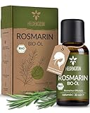 Heldengrün® BIO Rosmarinöl [HOCHDOSIERT] Stimuliert Haarwachstum - Haaröl bei Haarausfall - 100% naturreines Rosmarin Öl - Rosmarinöl Haare