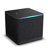 Zertifiziert und generalüberholt Amazon Fire TV Cube | Streaming-Mediaplayer mit Sprachsteuerung mit Alexa, Wi-Fi 6E, 4K Ultra HD