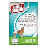 Simple Solution Hunde Windeln XL, 12 Stück