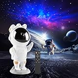 Minvchao Astronaut Projektor,Galaxy Star Projektor,LED Sternenhimmel Projektor für Kinder mit Timer,Fernbedienung,Planetarium Nachtlicht für Schlafzimmer,Perfekt Geschenk für Kinder und Erwachsene