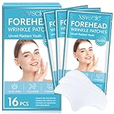 Zornesfalte Pflaster,Forehead Wrinkle Patches 16 Stück, Anti Falten Pflaster für Stirn Falten, beruhigt und erweicht die Haut, Overnight Face Lift für Schlaf Linien Prävention