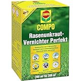 COMPO Rasenunkrautvernichter - COMPO Rasen Unkrautvernichter Perfekt - 200 ml Konzentrat für 200 qm