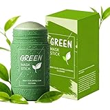 Grüntee-Aubergine-Reinigungsmaske, Porenverfeinernde Schlammmaske, Talgkontrolle, Feuchtigkeitsspendend, Mitesserentfernung, Für alle Hauttypen geeignet