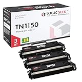 Logic-Seek TN1150 Toner (3er-Pack) kompatibel zu Brother TN-1150 geeignet für HL-L1240W, DCP-L1640W, DCP-L1660