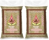 ROYAL THAI RICE - Brauner Langkorn Duftreis - 1 X 1 KG (Packung mit 2)