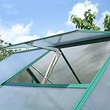 Tawveml Automatischer Gewächshaus-Fensteröffner Dachentlüftungsöffner automatisches Entlüftungsset Hubkraft 7 kg Hubhöhe 40 cm Fensterheber empfindliche Gartengeräte für alle Gewächshäuser