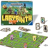 Ravensburger 24684 - Minecraft Labyrinth - Der Spieleklassiker für 2-4 Spieler ab 7 Jahren mit Charakteren und Gegenständen aus dem Computerspiel Minecraft