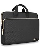 KIZUNA 17 Zoll Laptoptasche Notebook Tasche 17,3 Zoll Laptop Sleeve für LG gram 17' 2022/17.3' Lenovo ThinkBook Plus 17/Razer & MSI 17/Dell X17 R1/HP Envy/ASUS Vivobook 17 Hülle Bag Handtasche,Schwarz