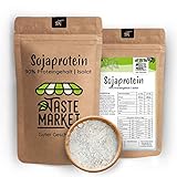 1 kg Sojaprotein Isolat | Soja Protein Pulver | 90% Proteingehalt | Vegan | Eiweißpulver | Taste Market