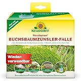 Neudorff Neudomon BuchsbaumzünslerFalle – Insektizidfreie, nachfüllbare Zünslerfalle verhindert die Eiablage und dient zur Befallserkennung, 1 Set