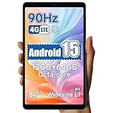 ALLDOCUBE iPlay 60 mini Tablet (8,7 Zoll, Android 15) – 90Hz Display, 4G LTE & GPS, Widevine L1 NFE, 12GB RAM + 64GB (erweiterbar auf 512GB), Octa-Core T606, Dual-Lautsprecher, leicht