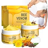 2 StüCk Bee Venom Schlankheitscreme, Cellulite-Creme, Fettverbrennungscreme, Anti-Cellulite-Creme,