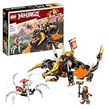 LEGO NINJAGO Coles Erddrache EVO, Spielzeug zum Sammeln mit aufrüstbarem Drachen & Skorpion-Figur sowie Minifiguren für Jungen und Mädchen 71782