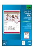 SIGEL IP182 InkJet Papier Professional, A4, 50 Blatt, spezialbeschichtet matt, weiß, 120 g