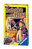 Ravensburger 23082 - Schoko Hexe, Mitbringspiel für 2-6 Spieler, Kartenspiel ab 5-10 Jahren, kompaktemat, Reisespiel - Ostergeschenke für Kinder, Meerkleurig