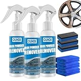 Qosneoun Ouhoe Rostentferner, Rust Remover Spray, Iron Power Remover, Iron Powder Remover, Rost Entferner Reinigungsspray, Rostentferner Spray, Auto-Beschichtung Spray (3PCS)