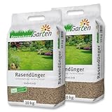 OPPENHÄUSER Rasendünger Frühjahr 20kg bis 1000m² - Sofortwirkung für sattgrünen und robusten Rasen, verdrängt Moos, Langzeitdünger