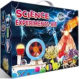 UNGLINGA 260+ Experimente Wissenschaft Kits für Kinder, Vulkan, Chemie-Set Chemiebaukasten, STEM Aktivitäten Spielzeug Geschenke für Jungen Mädchen